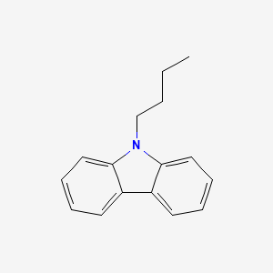 9-Butyl-9H-carbazole chemical structure (CAS 1484-08-8)