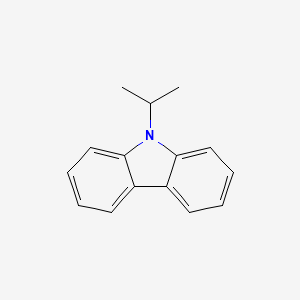 9-Isopropyl-9H-carbazole chemical structure (CAS 1484-09-9)