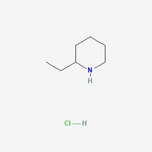 2-Ethylpiperidine hydrochloride chemical structure (CAS 1484-99-7)