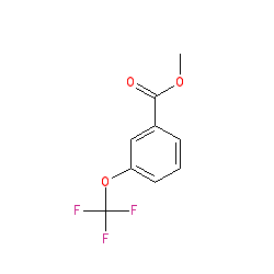 Methyl 3-(trifluoromethoxy)benzoate chemical structure (CAS 148438-00-0)