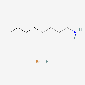 Octan-1-amine hydrobromide chemical structure (CAS 14846-47-0)