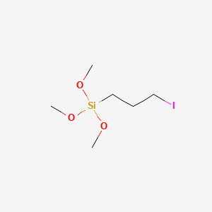 (3-Iodopropyl)trimethoxysilane chemical structure (CAS 14867-28-8)