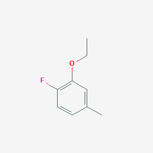 2-Ethoxy-1-fluoro-4-methylbenzene chemical structure (CAS 1486959-73-2)