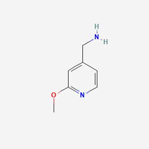 (2-Methoxypyridin-4-yl)methanamine chemical structure (CAS 148900-69-0)
