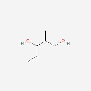 2-Methylpentane-1,3-diol chemical structure (CAS 149-31-5)