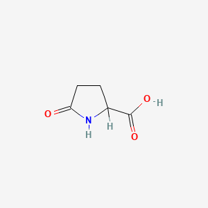 5-Oxopyrrolidine-2-carboxylic acid chemical structure (CAS 149-87-1)