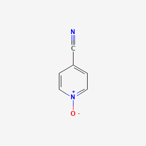 4-Cyanopyridine 1-oxide chemical structure (CAS 14906-59-3)