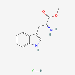 H-D-Trp-OMe.HCl chemical structure (CAS 14907-27-8)