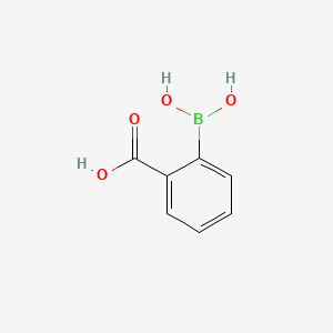 2-Boronobenzoic acid chemical structure (CAS 149105-19-1)