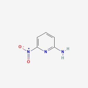 6-Nitropyridin-2-amine chemical structure (CAS 14916-63-3)