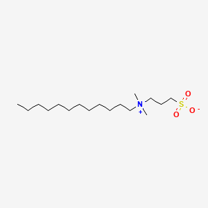 3-(Dodecyldimethylammonio)propane-1-sulfonate chemical structure (CAS 14933-08-5)