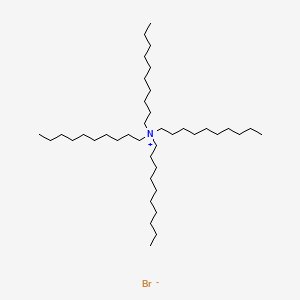 Tetrakis(decyl)ammonium bromide chemical structure (CAS 14937-42-9)