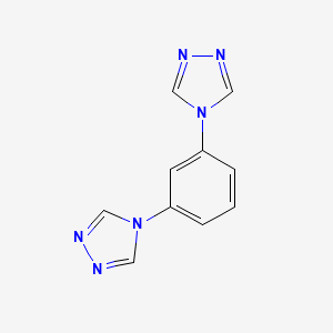 1,3-Di(4H-1,2,4-triazol-4-yl)benzene chemical structure (CAS 1493805-13-2)