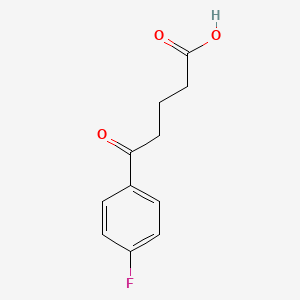 5-(4-Fluorophenyl)-5-oxopentanoic acid chemical structure (CAS 149437-76-3)