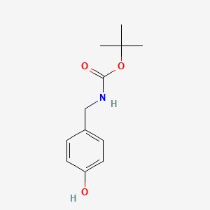 tert-Butyl 4-hydroxybenzylcarbamate chemical structure (CAS 149505-94-2)
