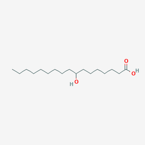 8-Hydroxyheptadecanoic acid chemical structure (CAS 149755-06-6)
