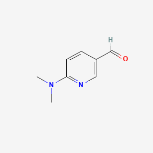 6-(Dimethylamino)nicotinaldehyde chemical structure (CAS 149805-92-5)