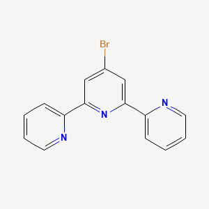 4'-Bromo-2,2':6',2''-terpyridine chemical structure (CAS 149817-62-9)
