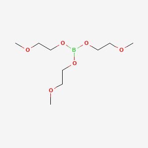 Tris(2-methoxyethyl)orthoborate chemical structure (CAS 14983-42-7)