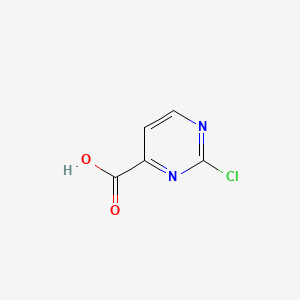 2-Chloropyrimidine-4-carboxylic acid chemical structure (CAS 149849-92-3)
