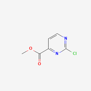 Methyl 2-chloropyrimidine-4-carboxylate chemical structure (CAS 149849-94-5)