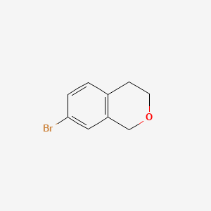 7-Bromoisochroman chemical structure (CAS 149910-98-5)