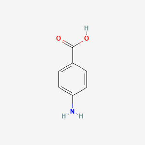 4-Aminobenzoic acid chemical structure (CAS 150-13-0)