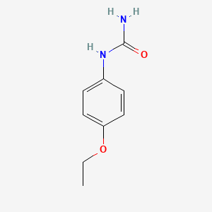 1-(4-Ethoxyphenyl)urea chemical structure (CAS 150-69-6)