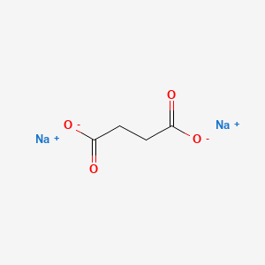 Sodium Succinate chemical structure (CAS 150-90-3)