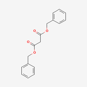 Dibenzyl malonate chemical structure (CAS 15014-25-2)