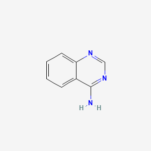 Quinazolin-4-ylamine chemical structure (CAS 15018-66-3)
