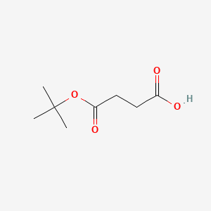 4-(tert-Butoxy)-4-oxobutanoic acid chemical structure (CAS 15026-17-2)