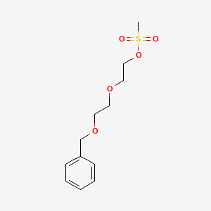 2-(2-(Benzyloxy)ethoxy)ethyl methanesulfonate chemical structure (CAS 150272-33-6)