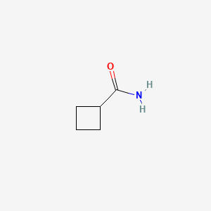 Cyclobutanecarboxamide chemical structure (CAS 1503-98-6)