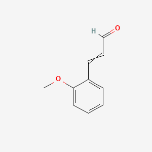 2-Methoxycinnamaldehyde chemical structure (CAS 1504-74-1)