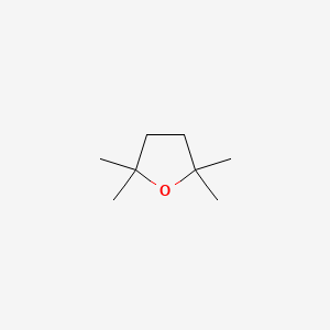 2,2,5,5-Tetramethyltetrahydrofuran chemical structure (CAS 15045-43-9)