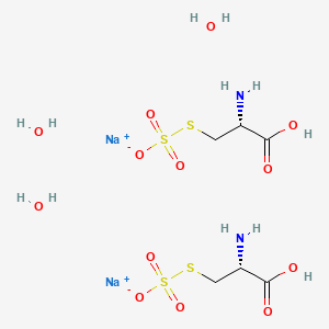 L-Cysteine S-sulfate sodium salt sesquihydrate chemical structure (CAS 150465-29-5)