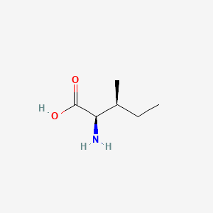H-D-Allo-Ile-OH chemical structure (CAS 1509-35-9)