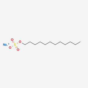 Sodium dodecyl sulfate chemical structure (CAS 151-21-3)