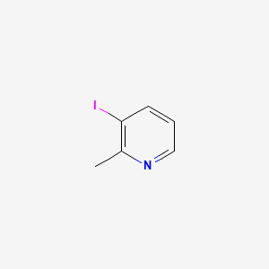 3-Iodo-2-methylpyridine chemical structure (CAS 15112-62-6)
