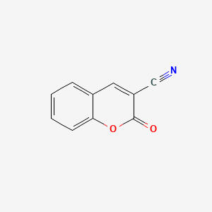 2-Oxo-2H-chromene-3-carbonitrile chemical structure (CAS 15119-34-3)