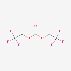 Bis(2,2,2-trifluoroethyl) carbonate chemical structure (CAS 1513-87-7)