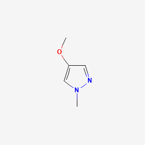 4-Methoxy-1-methyl-1H-pyrazole chemical structure (CAS 15131-95-0)