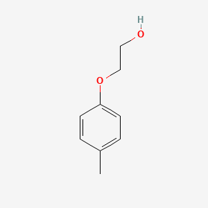 2-(p-Tolyloxy)ethanol chemical structure (CAS 15149-10-7)