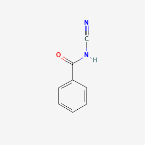 N-cyanobenzamide chemical structure (CAS 15150-25-1)