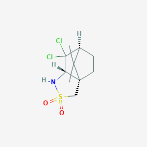 (3aS,6S,7aS)-7,7-Dichloro-8,8-dimethylhexahydro-3H-3a,6-methanobenzo[c]isothiazole 2,2-dioxide chemical structure (CAS 151556-57-9)