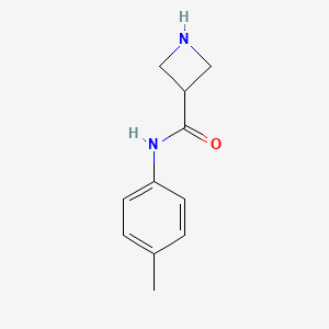 N-(p-Tolyl)azetidine-3-carboxamide chemical structure (CAS 1515847-14-9)