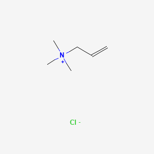 allyltrimethylammonium chloride chemical structure (CAS 1516-27-4)