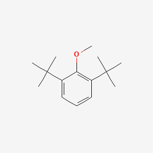 1,3-Di-tert-butyl-2-methoxybenzene chemical structure (CAS 1516-95-6)