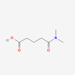 5-(Dimethylamino)-5-oxopentanoic acid chemical structure (CAS 151675-59-1)